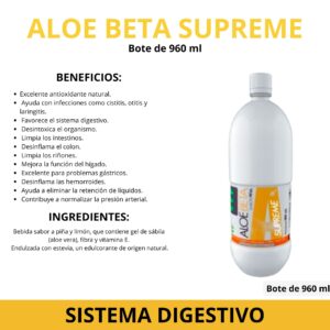 ALOE BETA SUPREME BOTE DE 960 ML