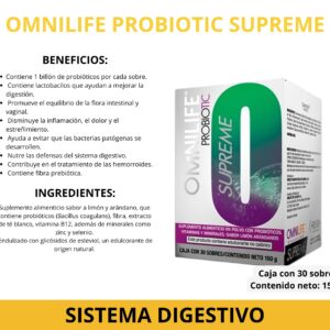 OMNILIFE PROBIOTIC SUPREME