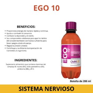 EGO 10 BOTE 200 ML